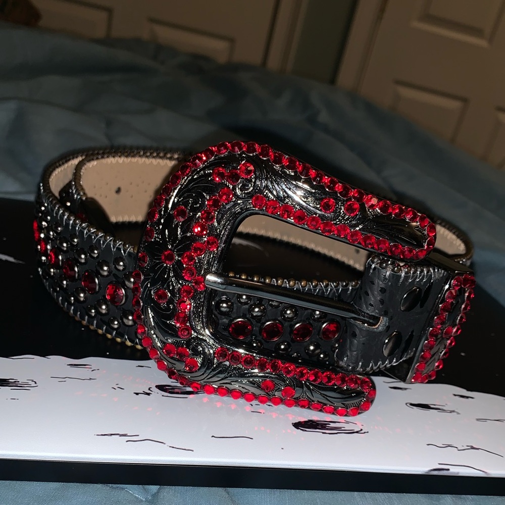 BB Simon Fire Red Belt